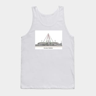 Drawing of Allianz Stadium @ Juventus FC Tank Top